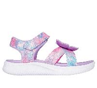 Skechers Jumpsters Sandal - Butterfly Brights Chaussures Moyen Width en Lavande, Pointure 32