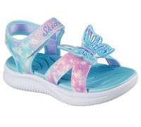 Skechers Jumpsters Sandal Butterfly Brites, Sandale plate Bébés filles, Blue,
