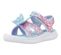 Skechers Jumpsters Sandal Butterfly Brites, Sandale plate Bébés filles, Blue,