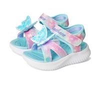 Skechers Bébé Fille Jumpsters Sandal Butterfly Brites Plate, Blue, 26 EU