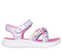 Skechers Jumpsters Sandal - Tie Dye BFFs Chaussures Moyen Width en Lavande, Pointure 31
