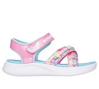 Skechers Jumpsters Sandal - Tie Dye BFFs Chaussures Moyen Width en Rose, Pointure 32