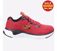Skechers Junior Garçons Solaire Fusible Kryzik Lacet SPORTS Basket Rouge