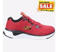 Skechers Junior Garçons Solaire Fusible Kryzik Lacet SPORTS Basket Rouge
