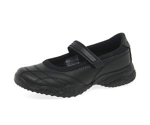 Skechers Junior/Youth Velocity Poulty Mary Jane Heel Black 81264L BLK 11 Child UK