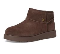 Skechers Keepsakes Mini bottes de neige confortables mains libres à enfiler pour femme, chocolat, pointure 38