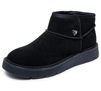 Skechers Keepsakes Mini bottes de neige confortables mains libres pour femme, noir/noir, 40 EU