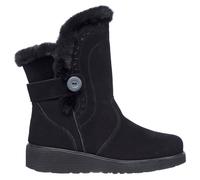 Skechers Keepsakes Wedge - Cozy Peak Shoes Moyen Width en Noir, Pointure 37