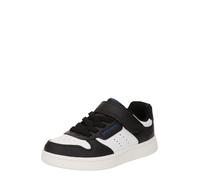 Skechers Baskets Quick Street pour garçon, Noir, blanc, bleu., 28 EU