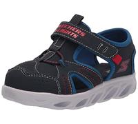 Skechers Kids Boy's 401680N Sneaker, Navy Blue, 5 Toddler