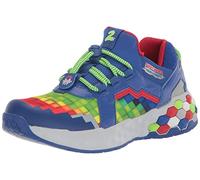 Skechers Kids Boy's MEGA-Craft 2.0 Sneaker, Blue/Multi, 12 Little Kid