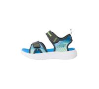 Skechers Kids Chaussures ouvertes 'MICROSPEC-SPLASH' bleu / citron vert / pomme / blanc, Taille 28