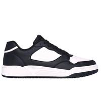 Skechers Koopa Court - Volley Low Varsity Shoes Moyen Width en Noir/Blanc, Pointure 45.5