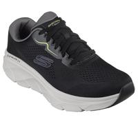 Skechers Lacets Pour Hommes D'Lux Walker 2.0 Swave En Noir/Vert, 5.5-14