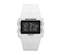 Skechers Larson SR1192 Montre numérique en polyuréthane Blanc