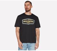 Skechers Latitude Regular Fit T-Shirt Noir Très grand Male