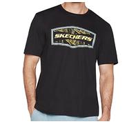 Skechers Latitude Tee, T-Shirt Homme, Black,