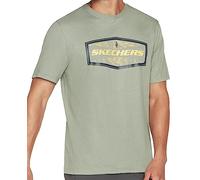 Skechers Latitude Tee, T-Shirt Homme, Green,