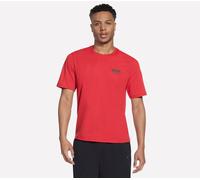 Skechers Letterman T-shirt en Rouge/Brun, Pointure Grand