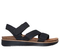Skechers Femme Confort accru Sandale, Noir, 38 EU