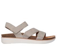 Skechers Lifted Comfort Chaussures Moyen Width en Taupe, Pointure 37, Vegan