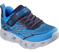 Skechers S-Lights: Vortex 2.0 -Veltrox Chaussures Moyen Width en Bleu/Bleu Marine, Pointure 33.5