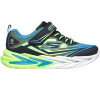 Skechers Lighted Gore & Strap Sneaker W Mids Light Up Trainers Boys Noir/Bleu C12 (30) Male