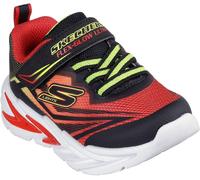SKECHERS Baskets 'FLEX-GLOW 4K' citron vert / rouge / noir, Taille 26