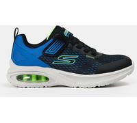 Skechers Lightweight Gore & Strap Sneaker W Runners Boys Marine/Lime C11 (28.5) Male