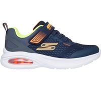 Skechers Lightweight Gore & Strap Sneaker W Runners Boys Marine/Orange C12 (30) Male