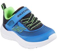 Skechers Lightweight Toddler Gore & Strap Sn Runners Boys Bleu/Lime C6 (23) Male