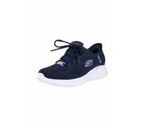 Skechers Lite Pro Natural BeautySneaker pour Femme, Bordure Textile Bleu Marine, 36 EU