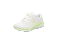 Skechers Lite Pro Stunning Steps, ÉTAPES ÉTONNANTES Lite Pro, White Mesh/Lime Trim, 39