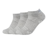 Skechers Lot de 3 paires de chaussettes de sport unisexes en coton mélangé doux. - Gris - 47/50