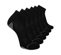 Skechers Lot de 6 paires de chaussettes mi-longues pour homme Noir Taille 10-13