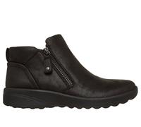 Skechers Femme Lovely Vibe Fall In Bloom Boots, Black Microleather, 37 EU