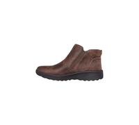 Skechers Lovely Vibe Fall in BloomAnkle Boot pour femme, Microcuir chocolat, 37.5 EU