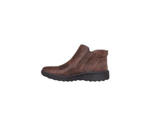 Skechers Lovely Vibe Fall in BloomAnkle Boot pour femme, Microcuir chocolat, 37 EU