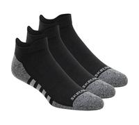Skechers Lowcut Heel Tab Work Chaussettes - 3 Pack en Noir, Pointure Grand