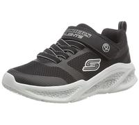 Skechers Lumières météores pour garçon, Textile Noir, Bordure Grise synthétique, 13 UK Enfant