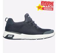 Skechers Marsing Waiola Femmes Mémoire Mousse Travail Baskets Marche Gris