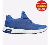 Skechers Baskets Marsing Waiola Femmes Mousse mémoire Travail/Marche Bleu