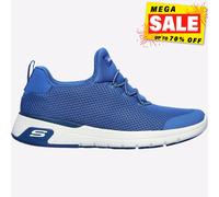 Skechers Marsing Waiola Femmes Mémoire Mousse Travail Baskets Marche Bleu