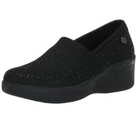 Skechers Martha Stewart Pier Lite Reflection pour Femme, Noir, 36 EU