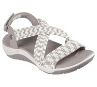Skechers Martha Stewart Reggae Cup-Coastal Trail Sandales plates pour femme, 38 EU
