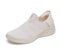 Skechers Baskets Martha Stewart Ultra Flex 3.0-Neptune pour Femme, Naturel, 37.5 EU