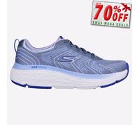 Skechers Max Amorti Delta Femmes Entraînement Fitness Gym Baskets Bleu