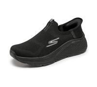 Skechers Max Cushioning Elite 2.0 Eternal Baskets à Enfiler Mains Libres pour Femme, Garniture Noire en Textile, 41 EU
