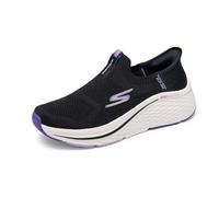 Skechers - Max Cushioning Elite 2.0 Eternal - Baskets Hands Free Slip-ins® (à Enfiler sans Les Mains) pour Femme, Noir/Violet, 40 EU