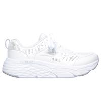Skechers Max Cushioning Elite - Step Up Moyen Width en Blanc/Argent, Pointure 39, Vegan